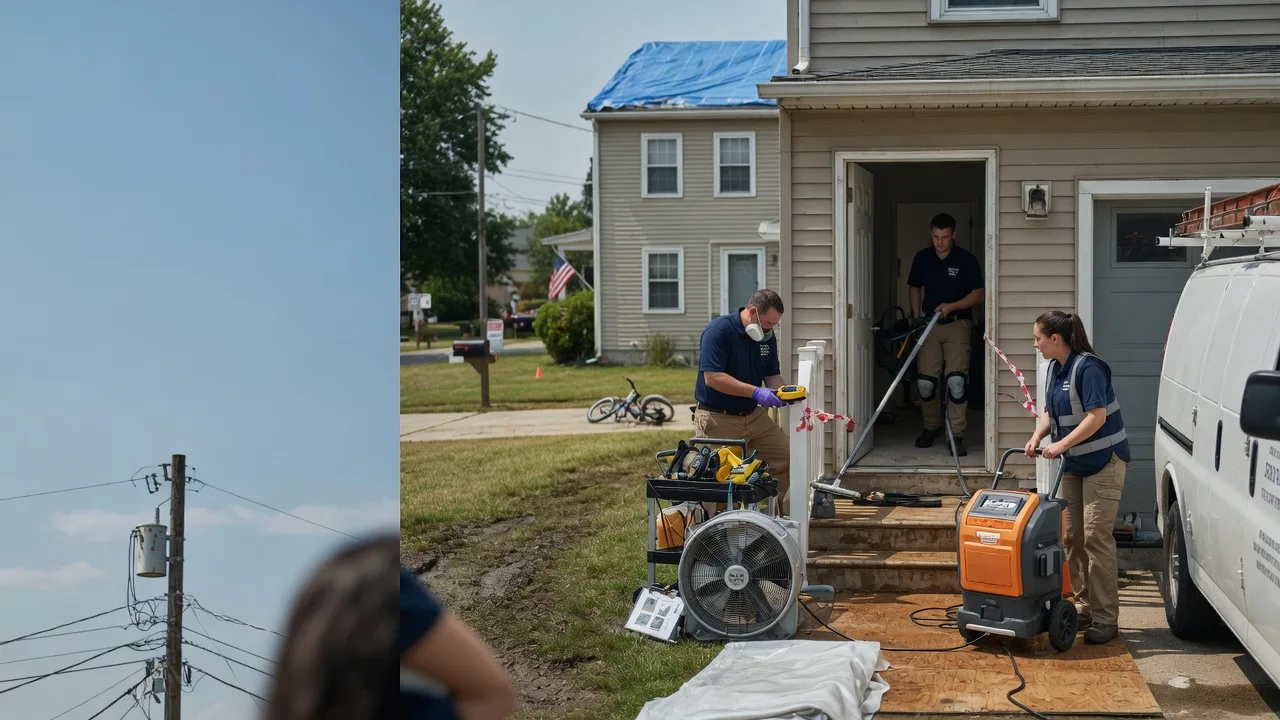 Water Damage Repair in Powells Point, NC near me